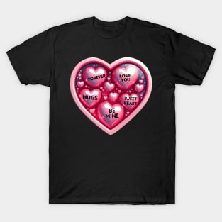 Valentine's Day Hearts T-Shirt